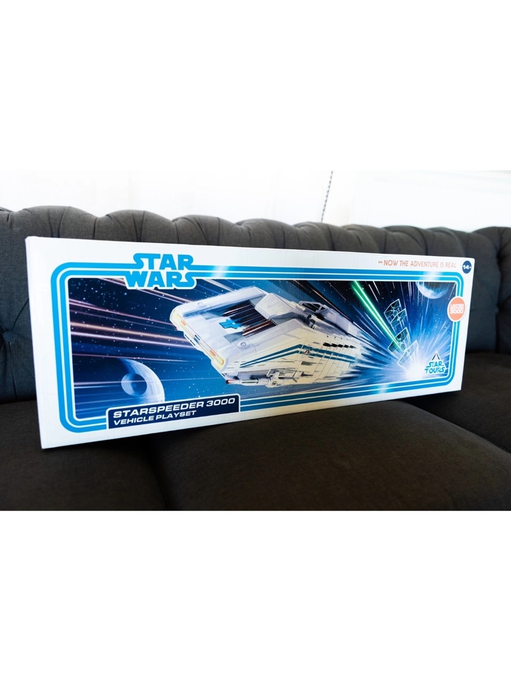 Star Wars Star Tours StarSpeeder 3000 Vehicle Play Set 2024 Disney D23 Expo